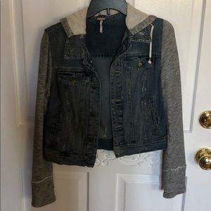SALE Free People Denim Jacket Like New! Size small